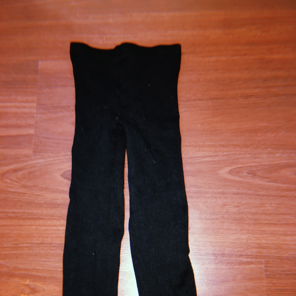 Elastic black stretchable Tights
